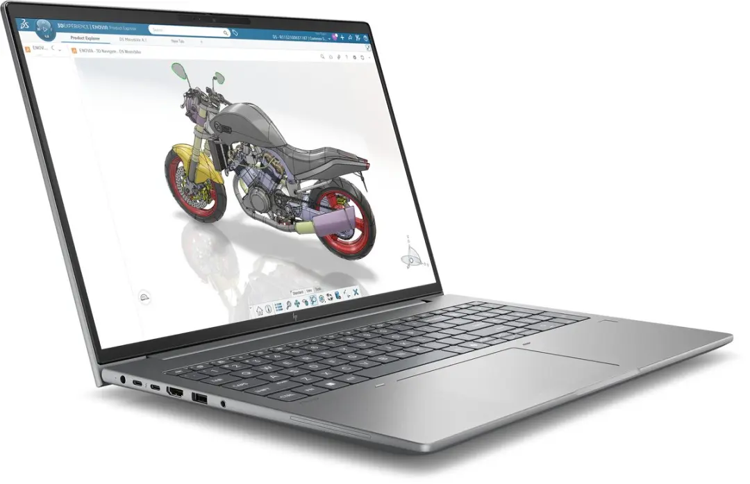 HP ZBook X G2i Wolf Pro Security Edition - 16" WUXGA - 32GB RAM - 1TB SSD - RTX PRO 1000 - Zilver