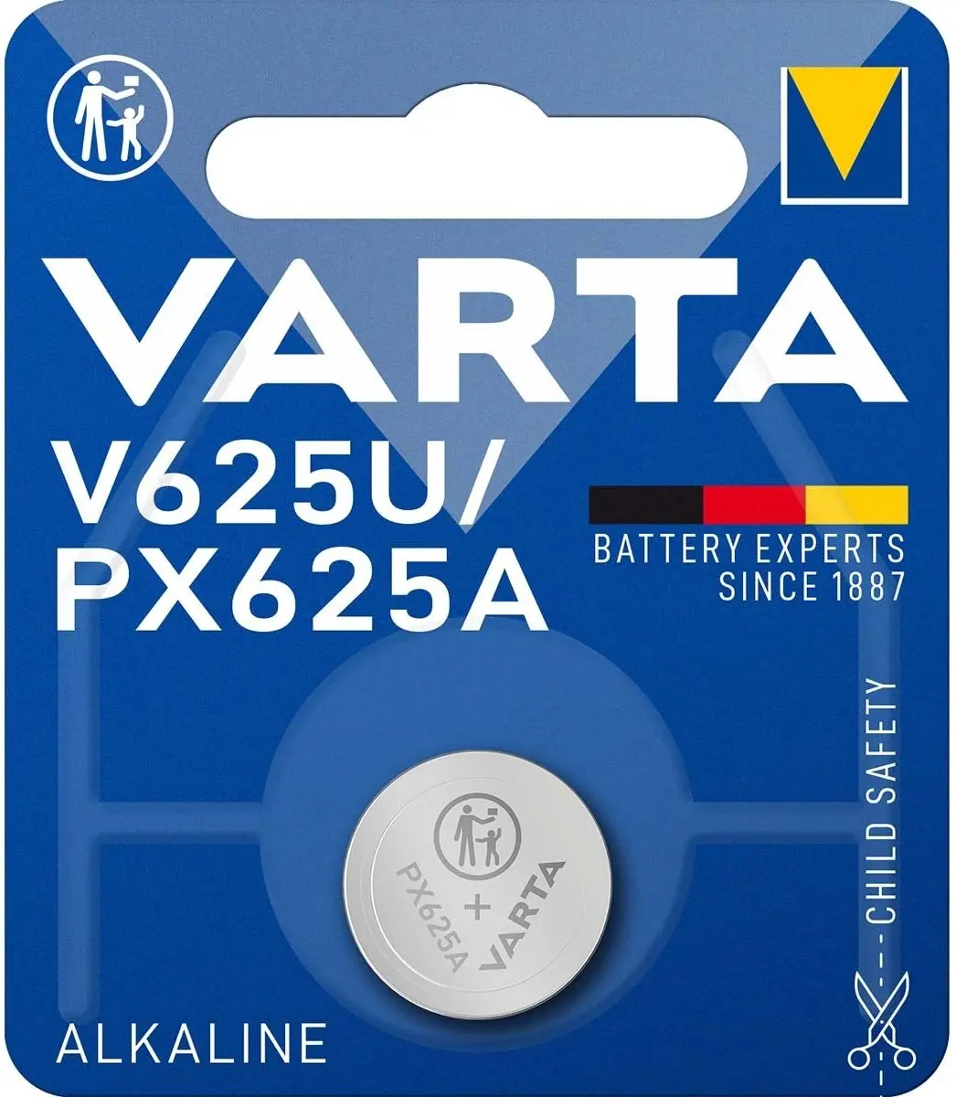 Varta V625A/PX625A Knoopcelbatterij 1.5V