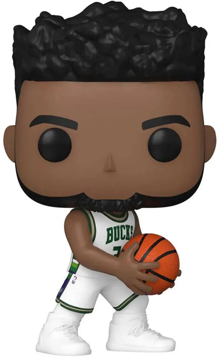 Funko Pop Basketball Milwaukee Bucks Giannis Antetokounmpo #143 - Tafelmodel - Ø9.5cm