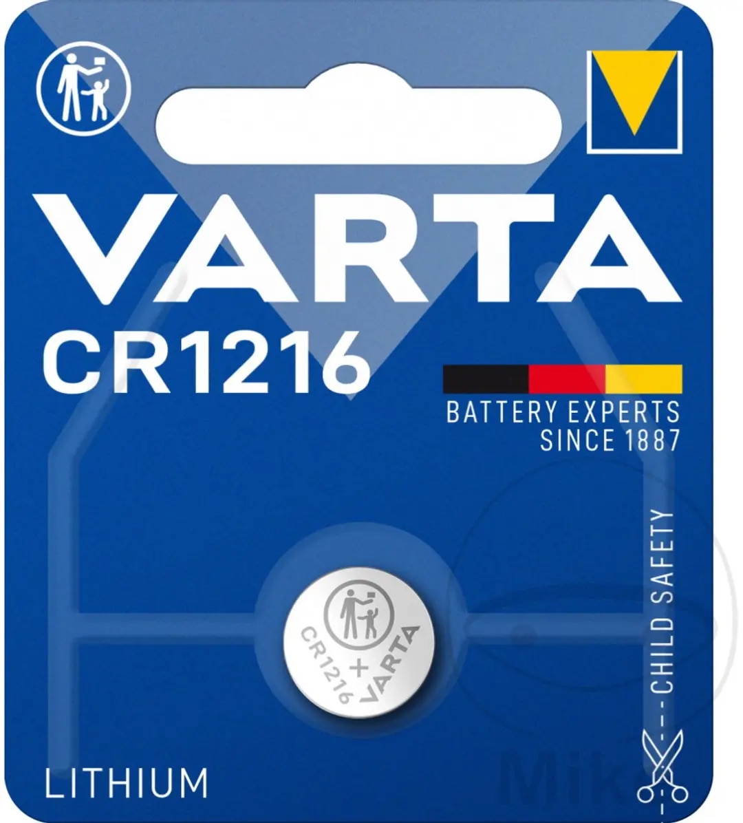 Varta CR1216 Knoopcelbatterij 3V 27mAh