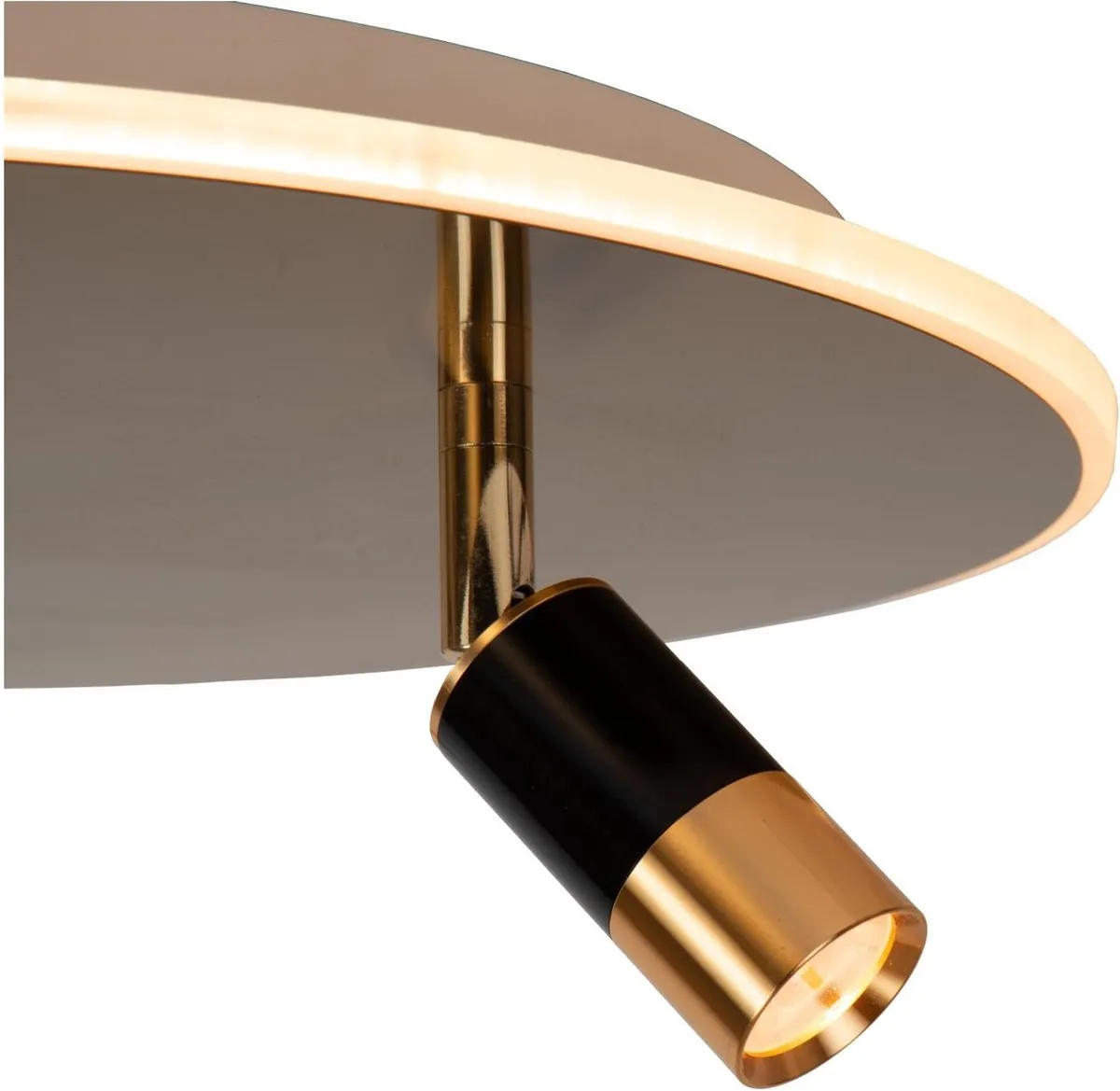 Lucide Jubel Plafondlamp Ø48cm - Mat Goud/Messing