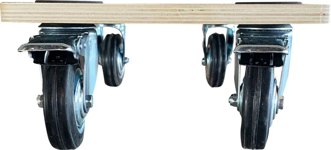 T4ALL Meubelroller met Rem 400 kg - 58x30cm