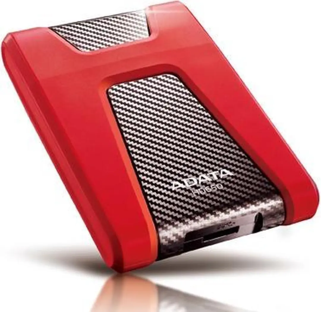 ADATA DashDrive HD650 Externe Harde Schijf 1TB - Rood