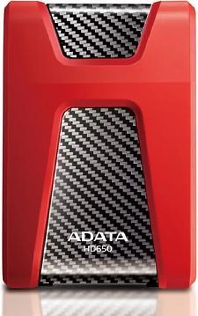 ADATA DashDrive HD650 Externe Harde Schijf 1TB - Rood
