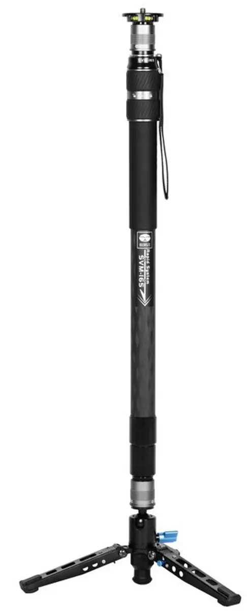 Sirui Rapid Monopod SVM-165 - 3 Secties - Zwart