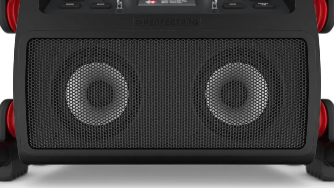 PerfectPro ROCKPRO RP2 Bouwplaatsradio - 15W - Zwart