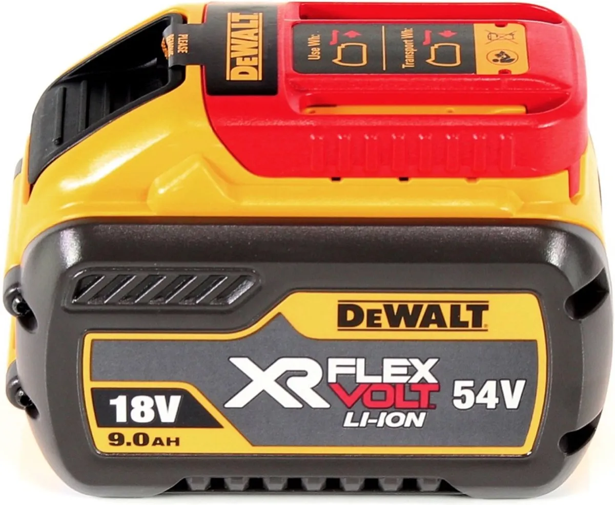 DeWalt DCB 118 X2 FlexVolt Starterset - 2x 9,0 Ah Accu - afbeelding 5 van 5