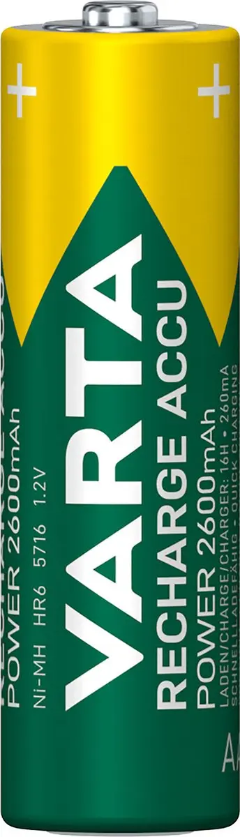 Varta AA Oplaadbare Batterijen - 2 Stuks