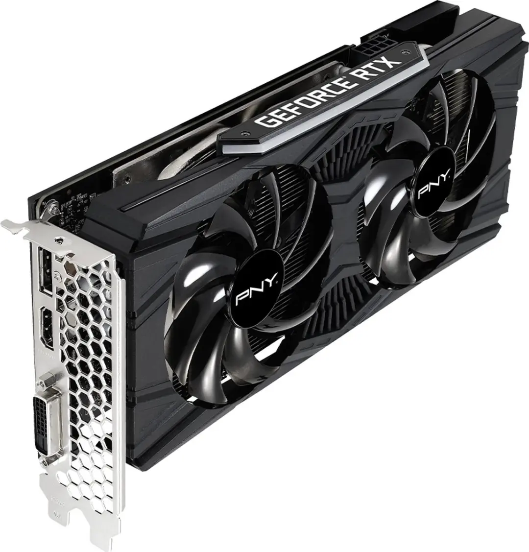 PNY GeForce RTX 2060 12GB Dual Fan Grafische Kaart