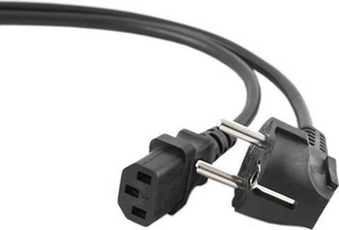 Cablexpert Gembird PC-186 CEE7-4 C14 Stroomkabel 1.8m - Zwart