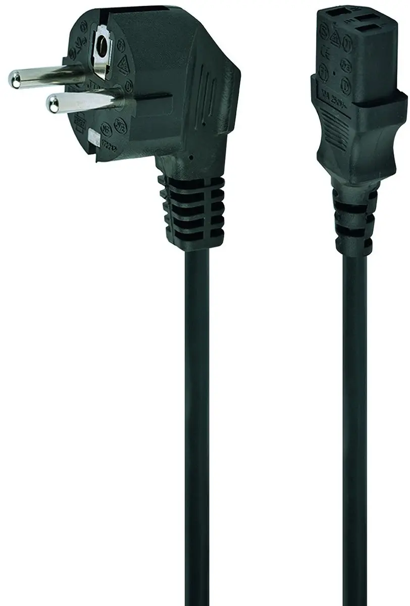 Cablexpert Gembird PC-186 CEE7-4 C14 Stroomkabel 1.8m