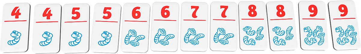 999 Games - Regenwormen Junior - Dobbelspel - De Regenwormen voor de kleintjes - Reisspel - Familiespel - Klein cadeautje