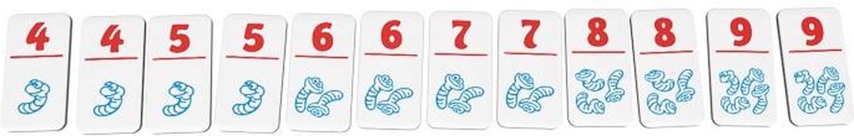 999 Games - Regenwormen Junior - Dobbelspel - De Regenwormen voor de kleintjes - Reisspel - Familiespel - Klein cadeautje