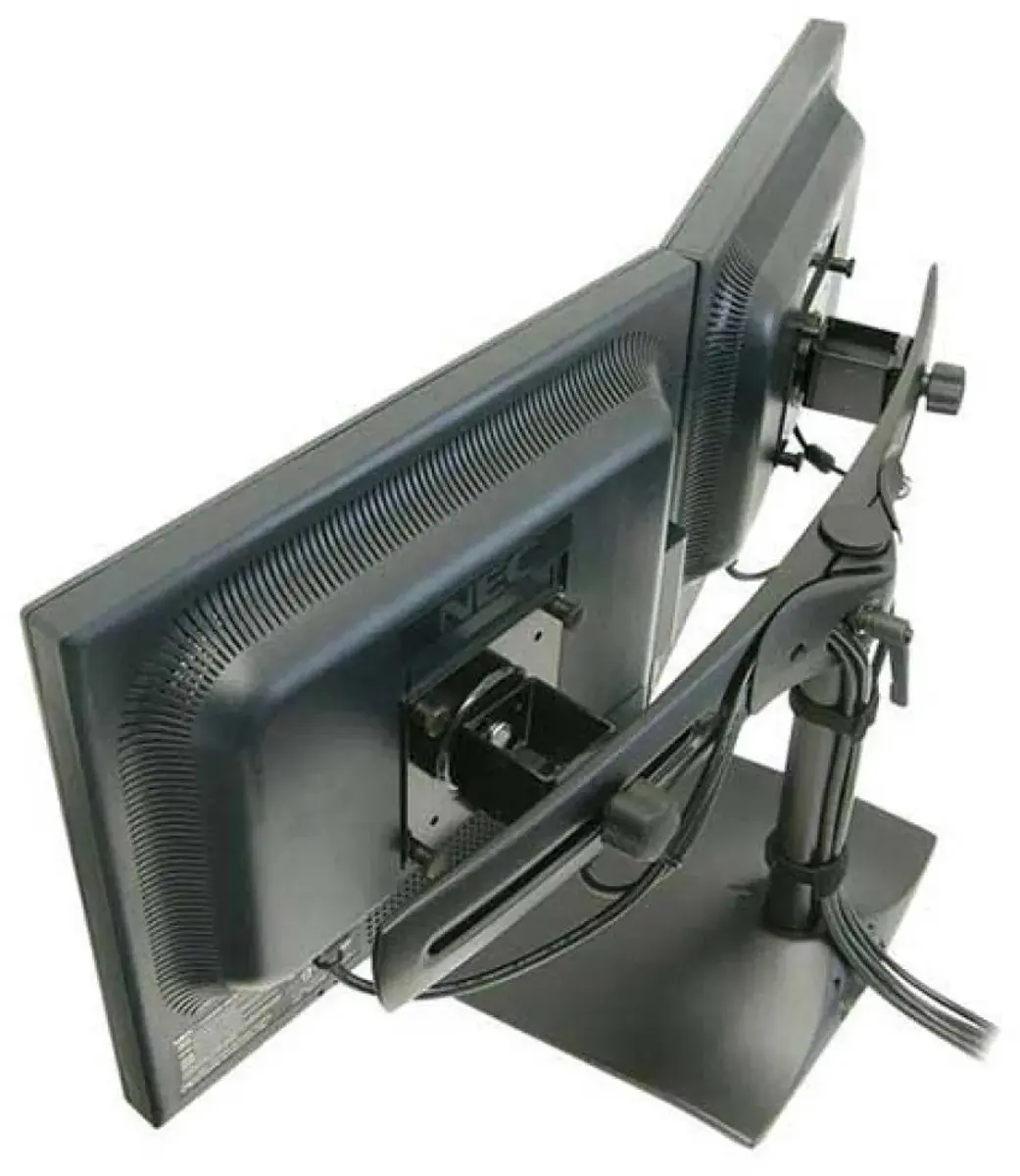 Ergotron DS100 33-322-200 Dual Monitor Stand - 24" - Zwart