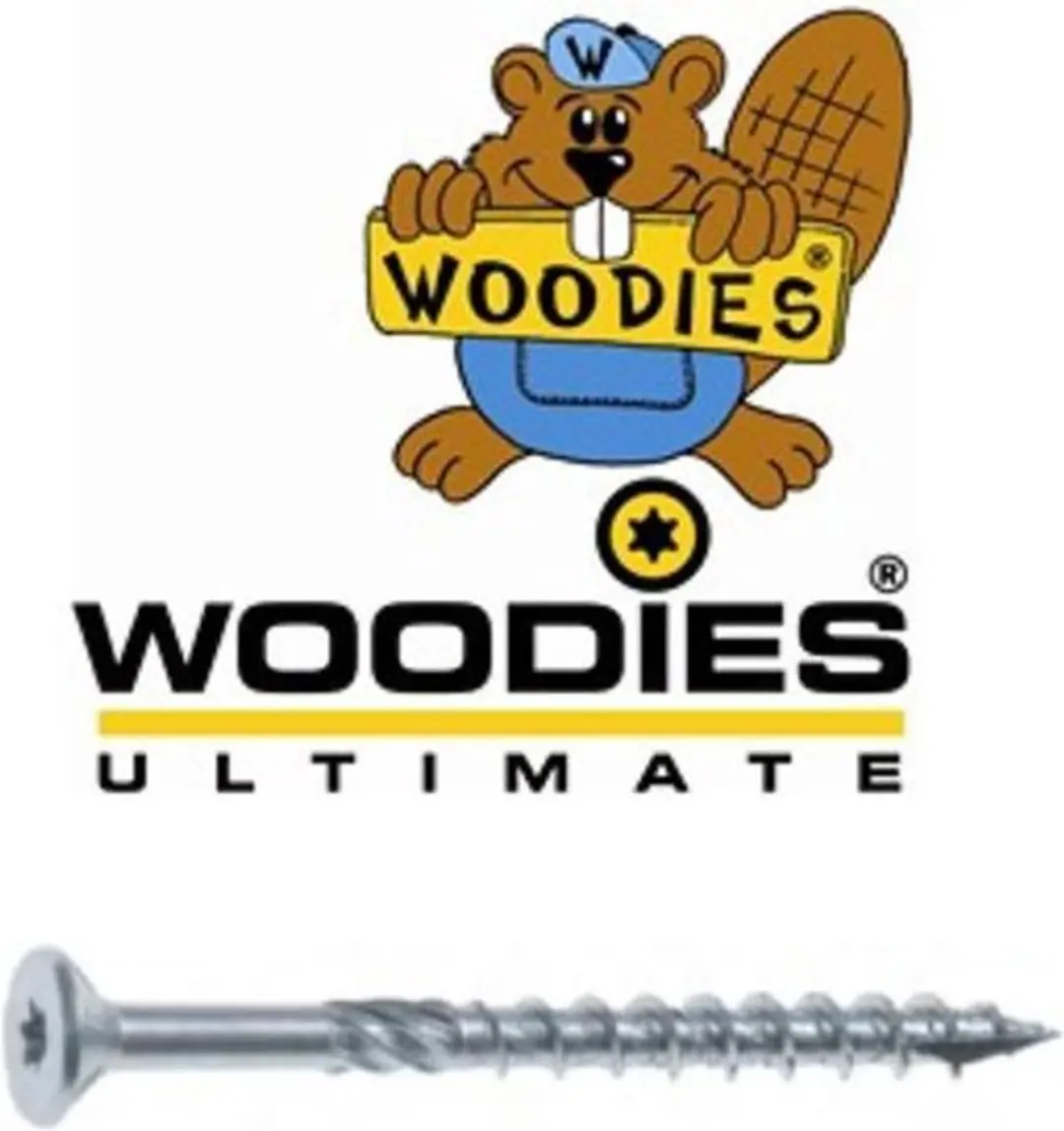 Woodies Ultimate Torx Verzinkt 5x70 Platverzonkenkopschroef - 200 Stuks