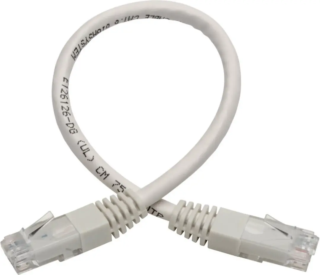 Tripp Lite N200-001-WH Patchkabel Cat5e Wit - 30cm