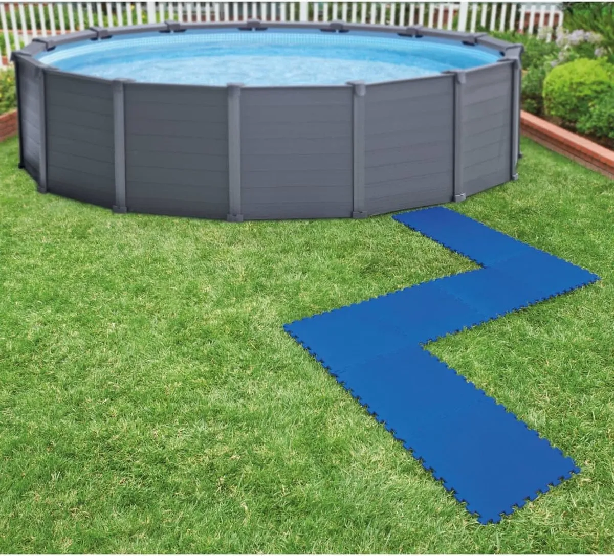 Intex Zwembadbodembeschermers 8x50x50cm - Blauw