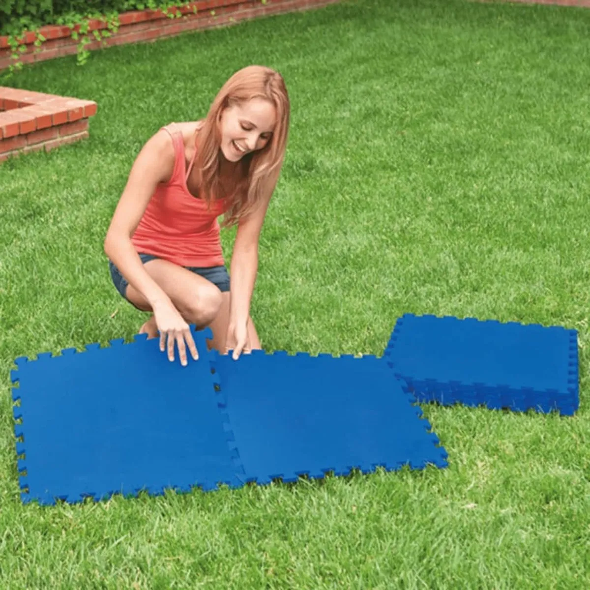 Intex Zwembadbodembeschermers 8x50x50cm - Blauw