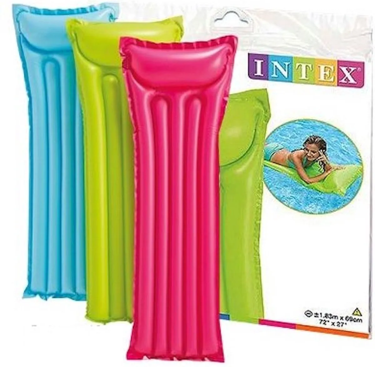 Intex Economy Luchtbed 183x69cm - Assorti