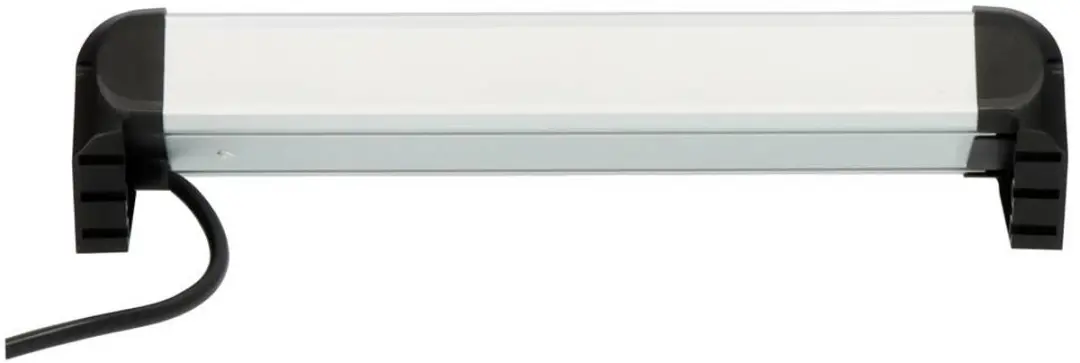 Brennenstuhl Alu-Office-Line 6-voudig 3m 3G1,5 Stekkerdoos - Zilver/Zwart