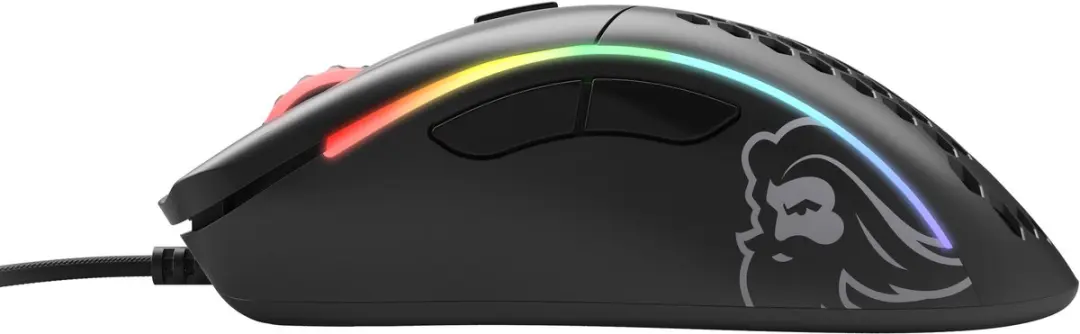 Glorious Model D Muis - 12000 DPI - 6 Knoppen - Zwart