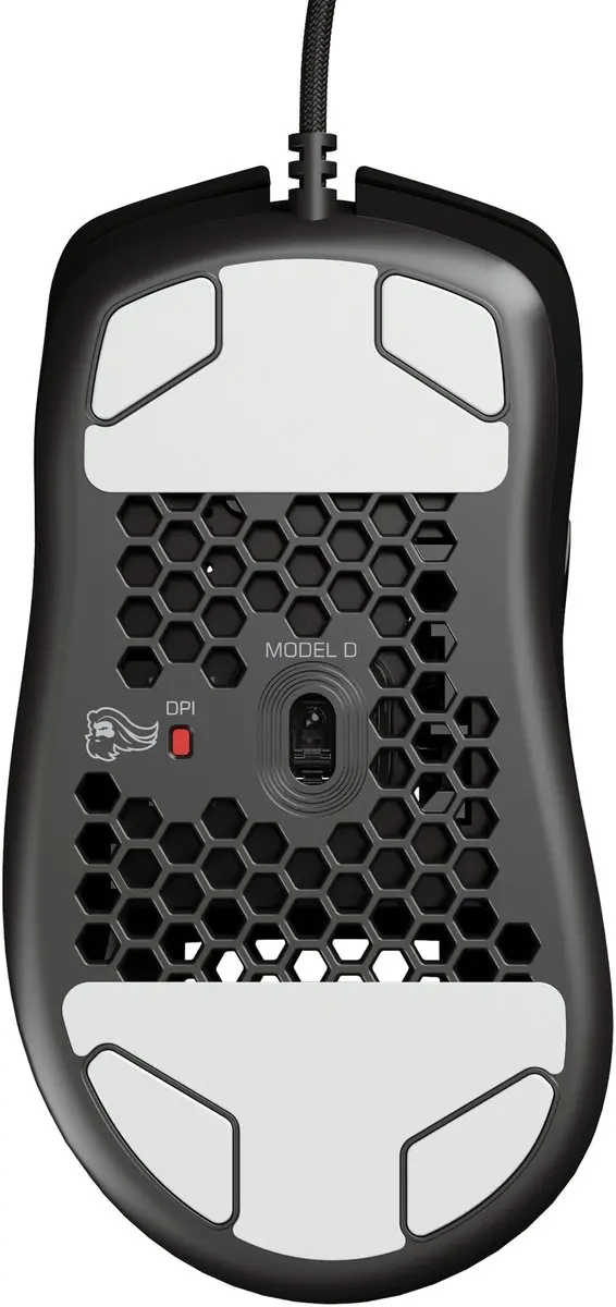 Glorious Model D Muis - 12000 DPI - 6 Knoppen - Zwart
