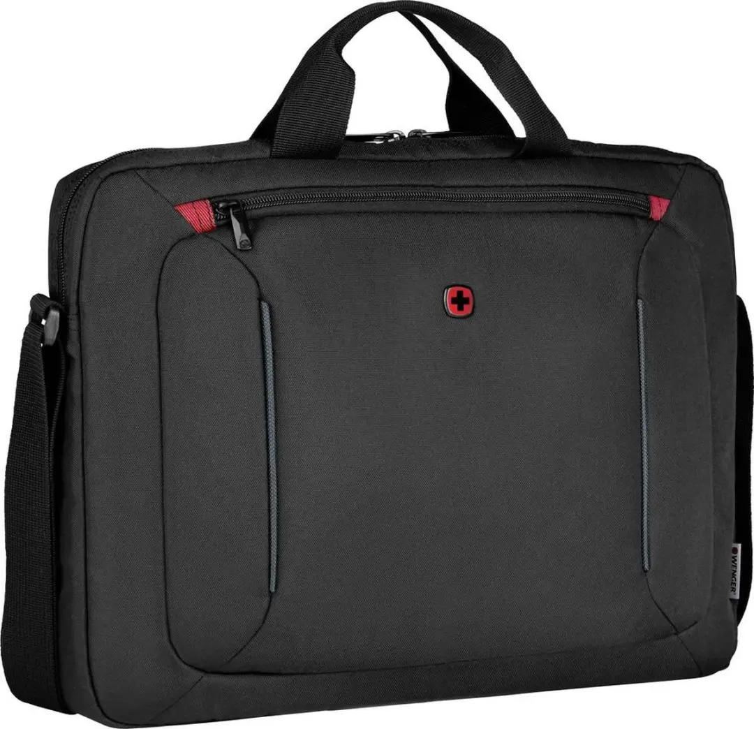 Wenger BQ 16 Slimcase Laptoptas - 16" - Zwart