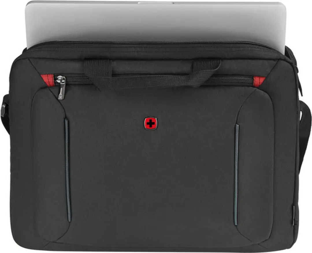 Wenger BQ 16 Slimcase Laptoptas - 16" - Zwart