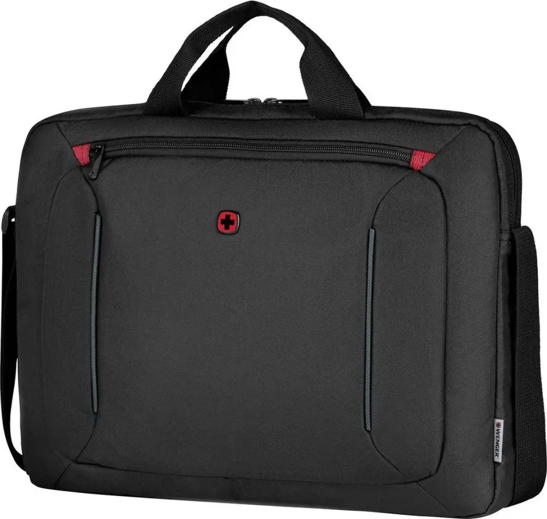 Wenger BQ 16 Slimcase Laptoptas - 16" - Zwart