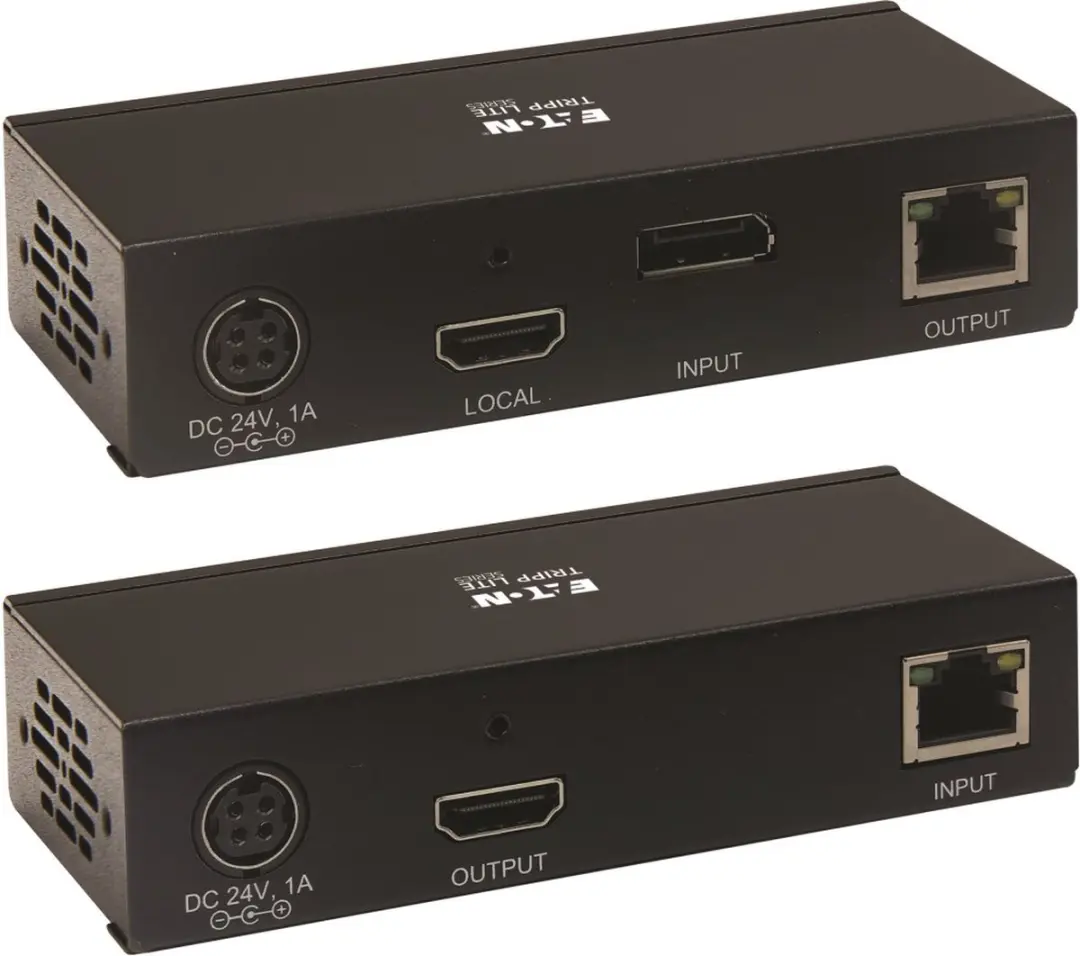 Tripp Lite B127A-1A1-BDBH AV Extender - Zwart