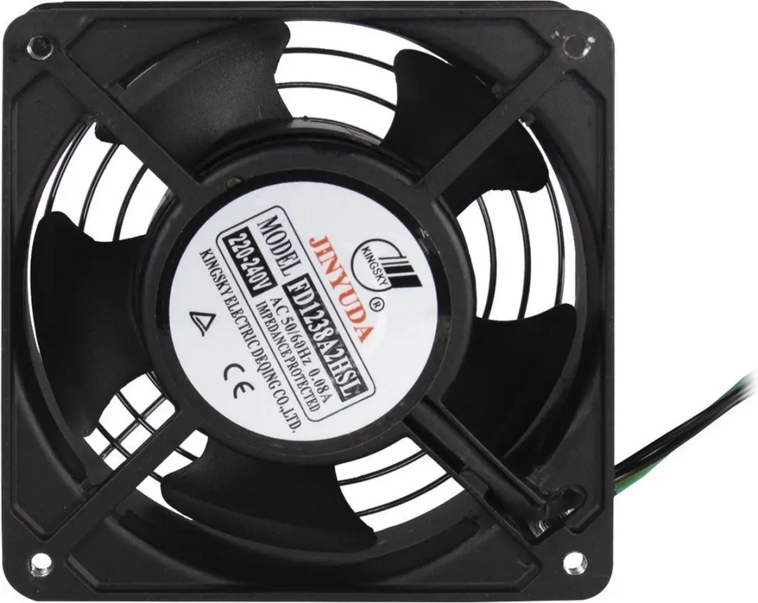 Inter-Tech 88887269 Koelventilator - Zwart