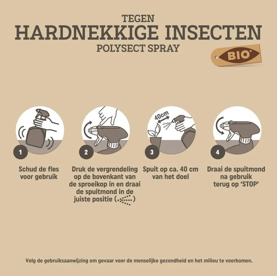 Pokon Bio Tegen Hardnekkige Insecten Spray 800ml