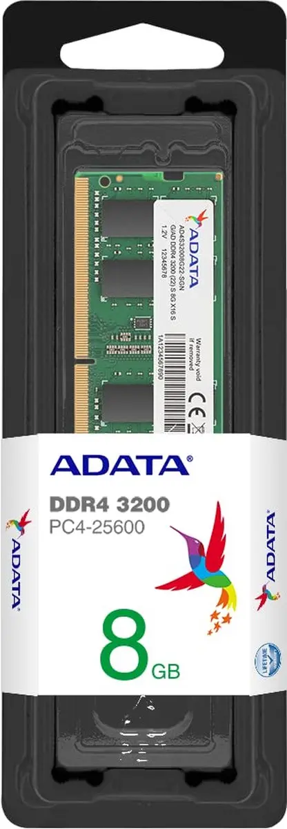 ADATA Premier Serie AD4S32008G22-SGN DDR4 RAM 8GB 3200MHz