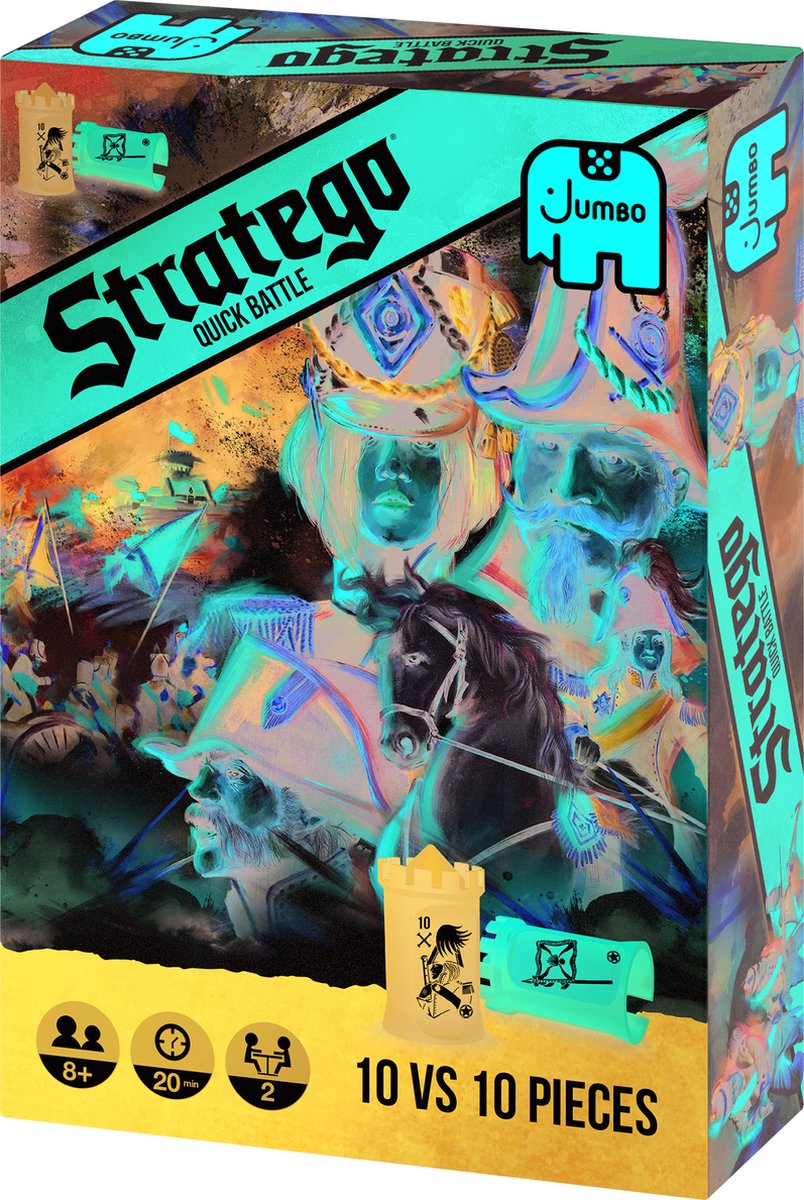 Jumbo Stratego Quick Battle - Bordspel