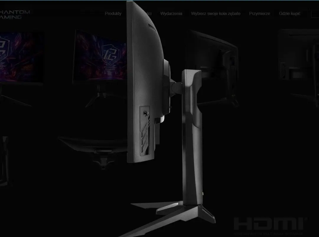 ASRock PG27QRT2A Gaming Monitor 27" - Gebogen QHD 180Hz - afbeelding 6 van 6