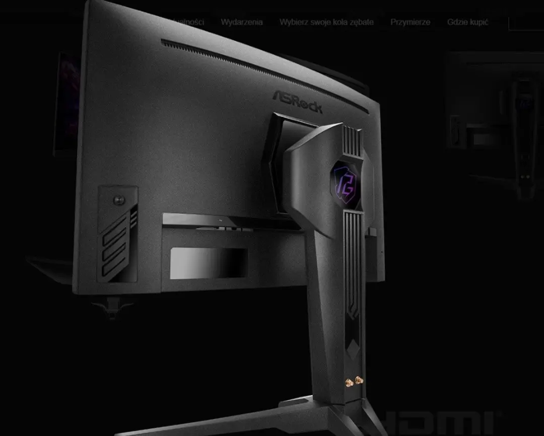 ASRock PG27QRT2A Gaming Monitor 27" - Gebogen QHD 180Hz