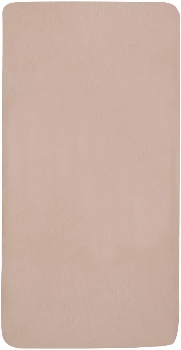 Jollein Jersey Hoeslaken 2 Stuks 60x120cm - Light Terra/Oatmeal