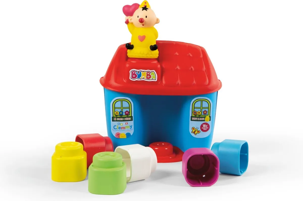 Clementoni Clemmy Bumba Emmer Constructiespeelgoed 8-delig - Multi Kleur