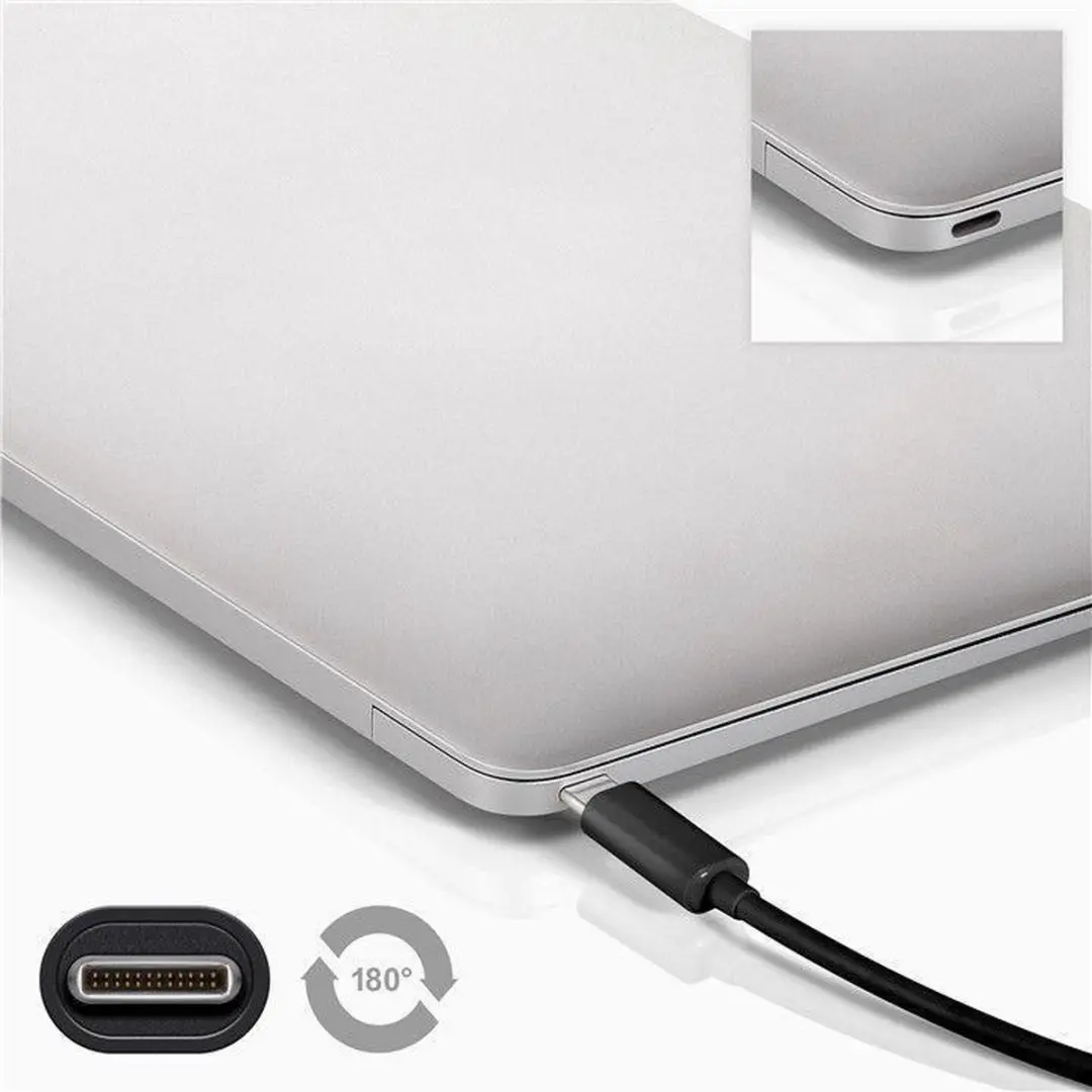 Goobay USB-C naar USB-C Kabel 3m - USB 3.0 - 20V/3A - 10 Stuks