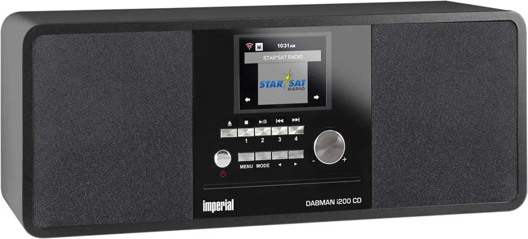 Imperial DABMAN i200 CD DAB+/FM/Internetradio - Zwart - afbeelding 2 van 6
