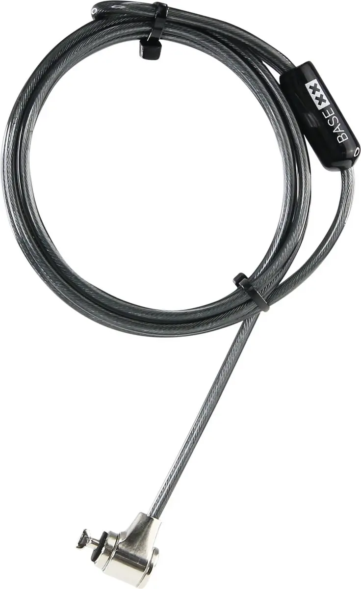 Dicota Base XX Laptop T-Lock - Grijs/Zilver