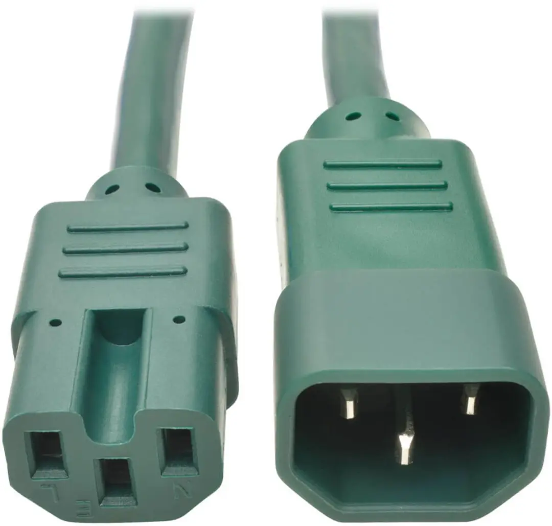 Tripp Lite P018-006-AGN Elektriciteitssnoer Groen 1,8m C14-C15