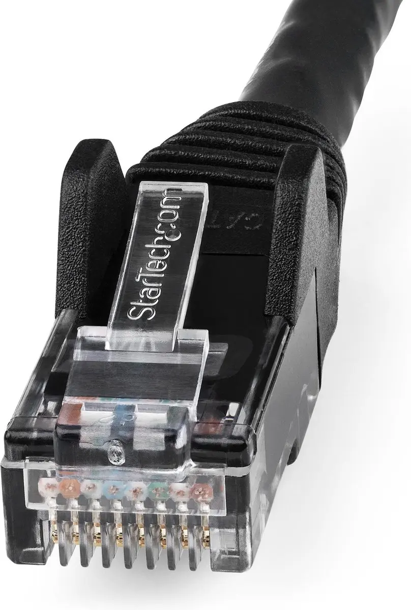 Startech N6LPATCH1BK Netwerkkabel Cat6 - 0,3m - Zwart