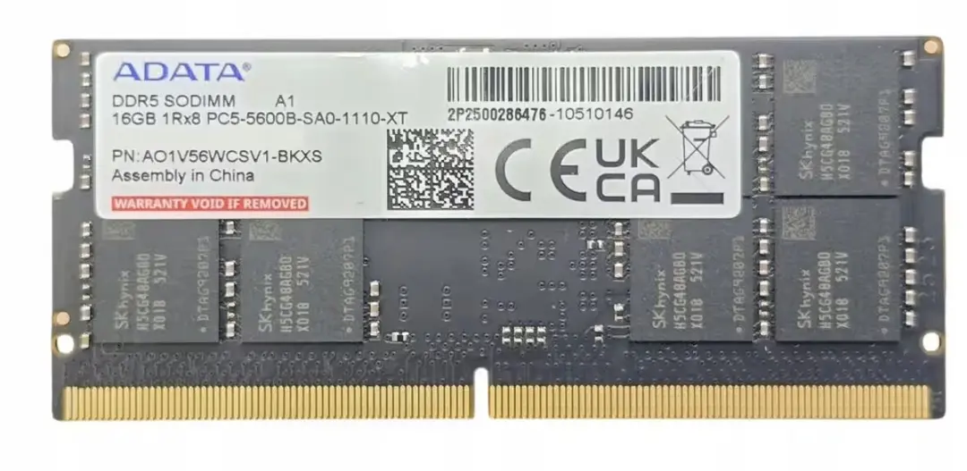 ADATA AD5S560016G-S Laptopgeheugen 16GB DDR5