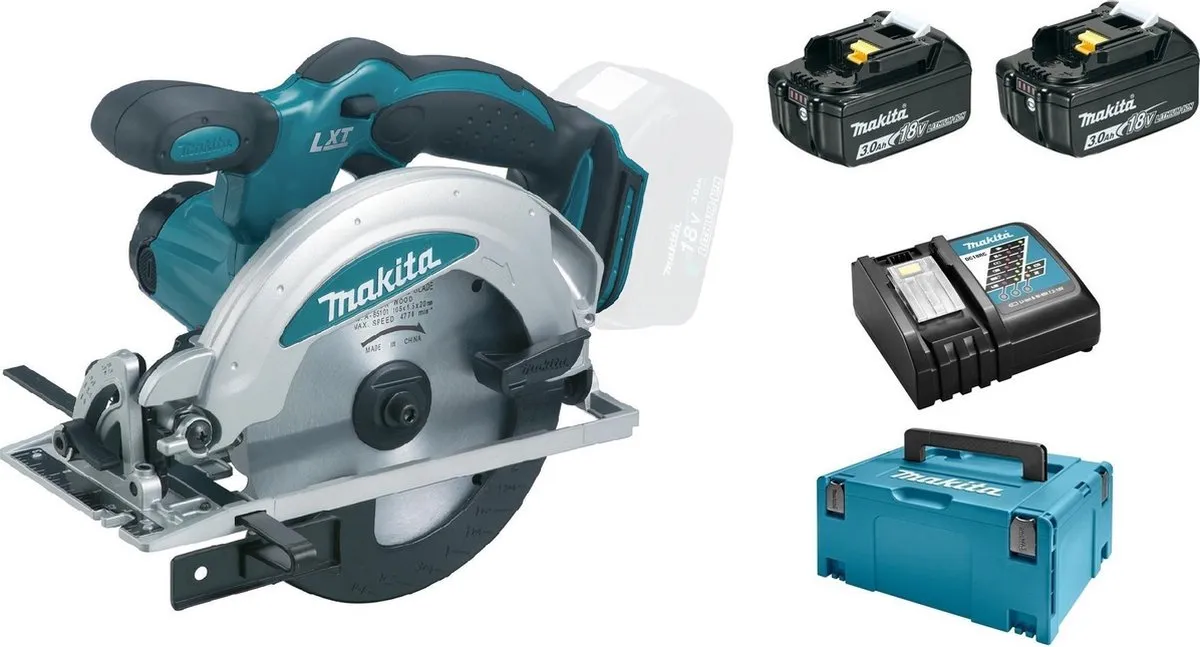 Makita DSS610RFJ 18V Accu Cirkelzaag Set