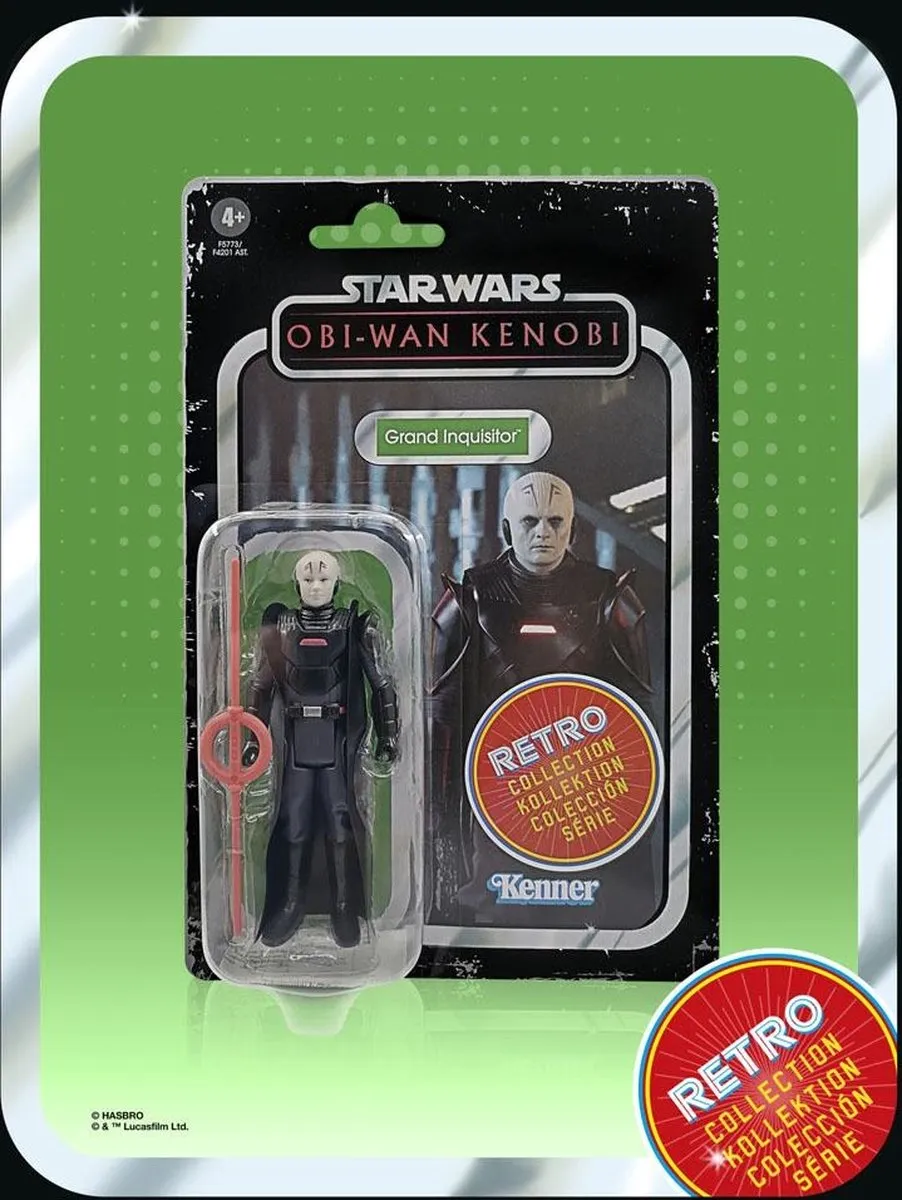 Star Wars Retro Collection Grand Inquisitor F5773 Actiefiguur - Multikleur