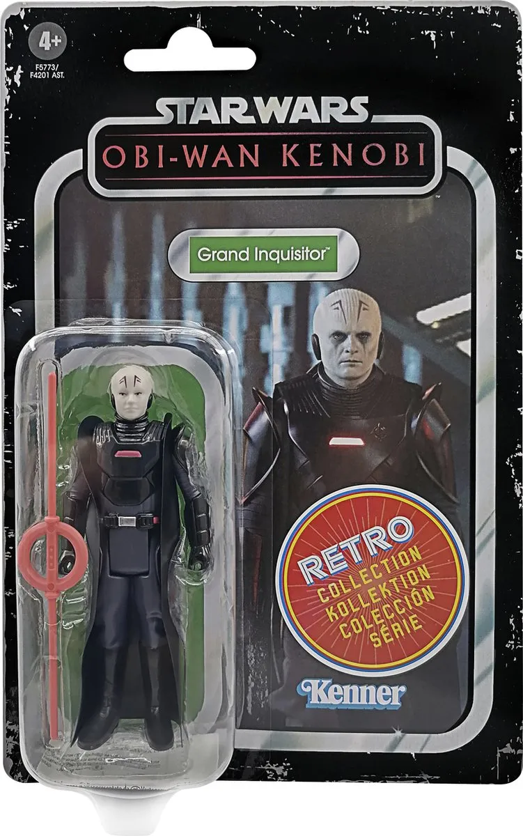 Star Wars Retro Collection Grand Inquisitor F5773 Actiefiguur - Multikleur - afbeelding 6 van 6