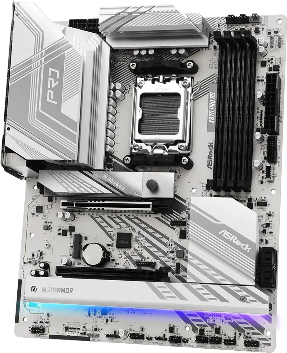 ASRock X870 Pro RS Moederbord - AMD X870 - DDR5