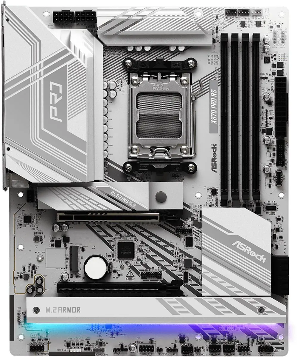 ASRock X870 Pro RS Moederbord - AMD X870 - DDR5