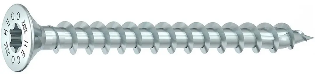 Heco Topix-plus HECO-Drive Platverzonkenkopschroef 5x70 - 200 Stuks - Grijs